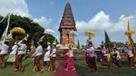 Potret Ritual Adat Mengenang Perjuangan I Gusti Ngurah Rai