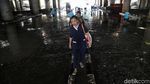 Disedot, Banjir Underpass Kemayoran Mulai Surut