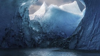 Bidikan es di Alaska terekam dengan apik lewat foto dari Weihao Pan asal China. Weihao Pan/The International Landscape Photographer of The Year.