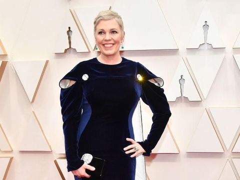 HOLLYWOOD, CALIFORNIA - FEBRUARY 09: Olivia Colman attends the 92nd Annual Academy Awards at Hollywood and Highland on February 09, 2020 in Hollywood, California. (Photo by Amy Sussman/Getty Images)