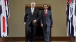Semringahnya Jokowi di Canberra