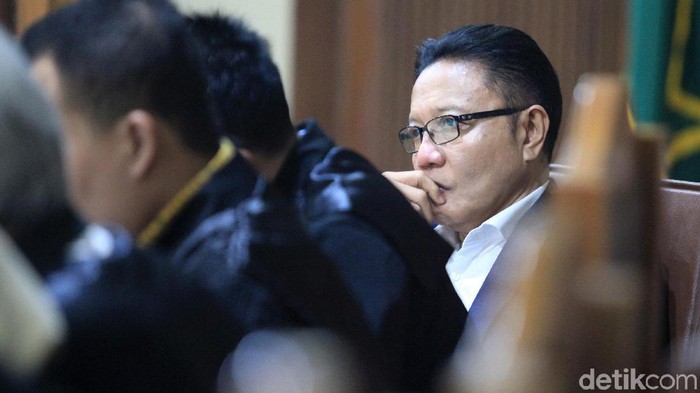 Eks anggota DPR I Nyoman Dhamantra kembali jalani sidang lanjutan kasus suap di Pengadilan Tipikor Jakarta.