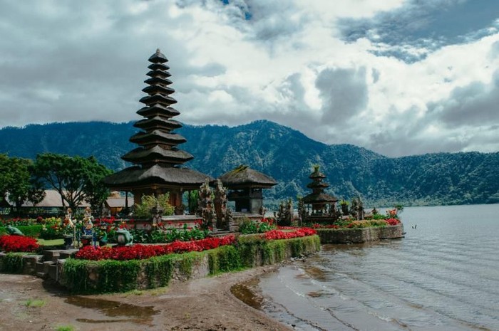 Pura Ulun Danu Bratan di Bali.