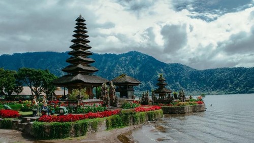 Pura Ulun Danu Bratan di Bali.