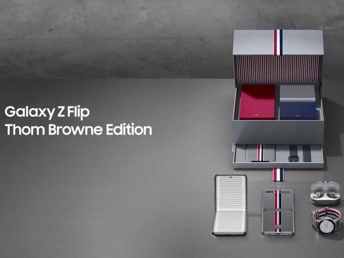 galaxy z flip thom browne edition galaxy z flip thom browne edition
