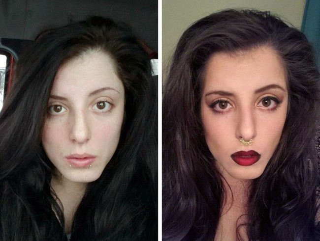 Suamiku selalu lebih suka melihat wajahku tanpa makeup. Aku memang jarang dandan tapi ketika pakai makeup, dia tidak suka karena menurutnya itu bukan aku, ttur Alyssa Wolfe. Foto: Brightside/Quora