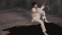 Jungkook tampak memegang sehelai bulu angsa. (Big Hit Labels) 