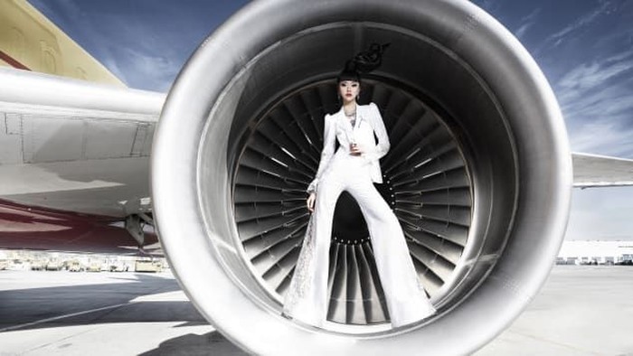 Fashion Show di Bandara JFK Fashion Show di Bandara JFK