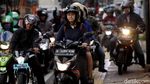 Terlalu! Trotoar Fatmawati juga Dibajak Pemotor Nakal