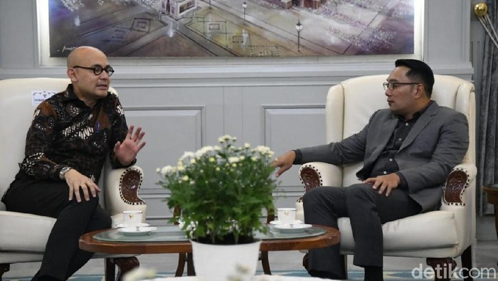 Ridwan Kamil dan dubes prancis