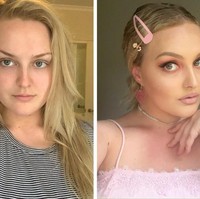 Wanita bernama Charlotte Green ini mengatakan saat tampil tanpa makeup, keberadaan dirinya tidak terlalu dipedulikan orang. Tapi ketika pakai makeup lengkap, ibu-ibu melihatku dengan sinis dan para pria mengerling, katanya. Foto: Dok. Brightside/Quora