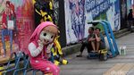 Asyiknya Menikmati Sore di Jalan Asia Afrika Bandung