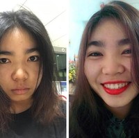 Sunny Nguyen pernah datang ke kantor tanpa makeup sama sekali. Teman-teman kerja langsung bertanya apakah dia sedang sakit atau sedih. Temanku bilang, Kamu kelihatan jelek sekali! Pakai lipstik sekarang!! ujarnya. Foto: Dok. Brightside/Quora