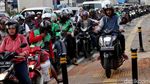 Terlalu! Trotoar Fatmawati juga Dibajak Pemotor Nakal