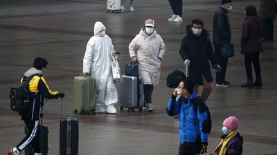 Baju Tempur Lawan Corona ala Warga China