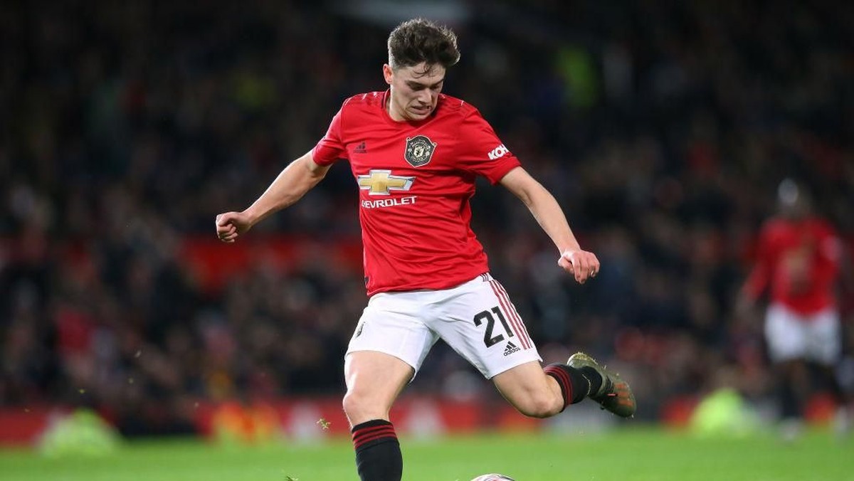 Daniel James didukung Ryan Giggs bangkit di Manchester United musim depan. (Foto: Getty Images/Alex Livesey)