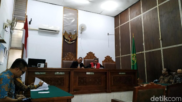 Sidang gugatan praperadilan terhadap KPK (Foto: Ahmad Bil Wahid/detikcom)