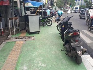 Pemko Medan Jawab Kritik DPRD soal Trotoar Semrawut: Bukan Proyek Kami