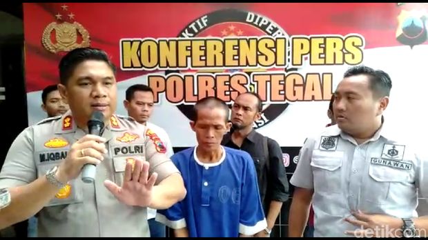 Ini Dia Tampang Begal Payudara Sadis Pengincar ABG di Tegal