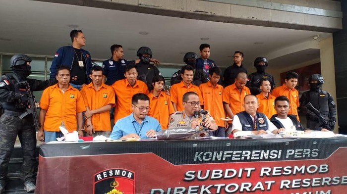 Polisi tangkap sejumlah pelaku kejahatan di Ibu Kota, salah satunya penjambret gitaris Tipe-X