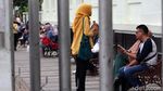 Asyiknya Menikmati Sore di Jalan Asia Afrika Bandung
