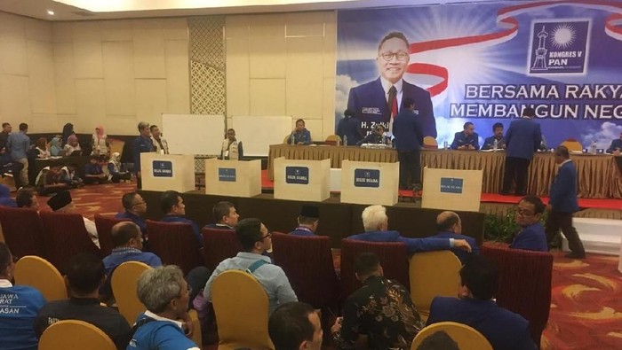 Foto 5 bilik untuk pemilihan Ketum yang telah disiapkan di Kongres PAN