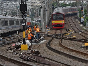 KA Commuter Line Walahar Anjlok di Purwakarta, Tidak Ada Korban