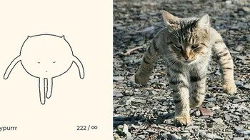 Melihat gaya ilustrasinya yang kocak dan unik tidak heran jika karya Ainars sering viral. Foto: Instagram/dailypurrr