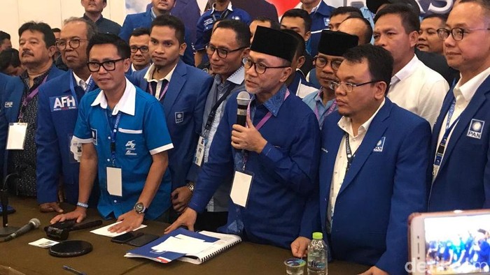 Zulkifli Hasan bicara usai sah menjabat Ketum PAN lagi.