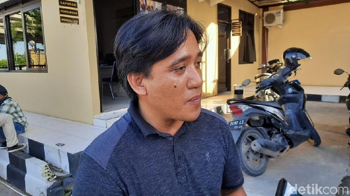 Hendra, kerabat napi di Samarinda yang diduga tewas akibat jadi korban kekerasan (Suriyatman/detikcom)