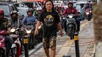 Terlalu! Trotoar Fatmawati juga Dibajak Pemotor Nakal
