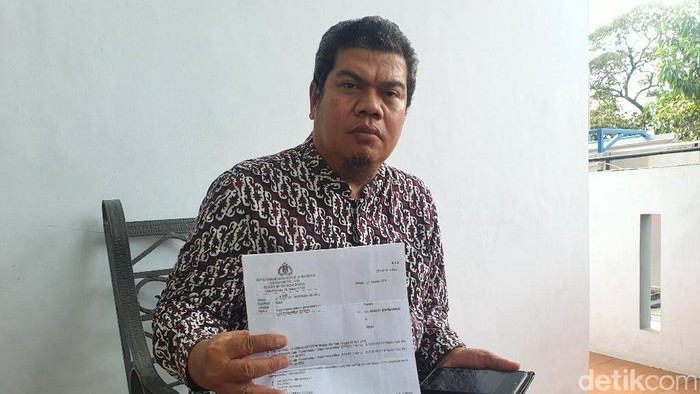 Koordinator jemaat korban penipuan, Suroto Bin Muharjo (Foto: Isal Mawardi/detikcom)