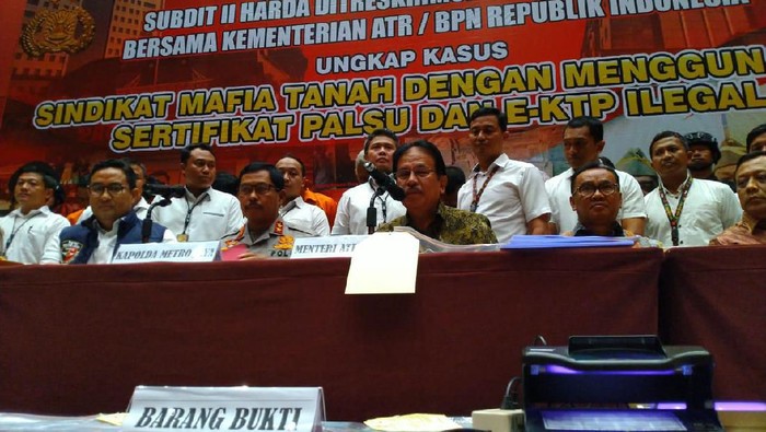 Kapolda Metro Jaya-Menteri ATR