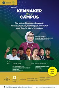 Tingkatkan Skill Mahasiswa, Kemnaker Goes to Campus Akan Hadir di Bogor