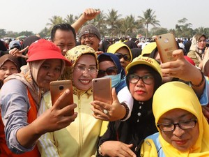 Survei Ini Catat Elektabilitas Cabup Ratu Tatu hingga 55,7%