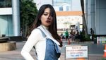 Saat Berlliana Lovell si Pemersatu Bangsa tampil dengan Overall Jeans