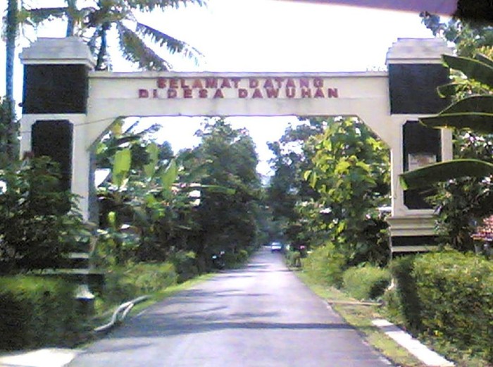 Desa Wuhan di Purbalingga