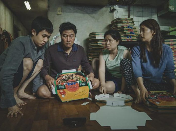 Adegan di film Parasite.