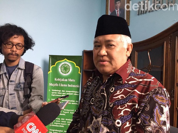 Ketua Dewan Pertimbangan MUI Din Syamsuddin