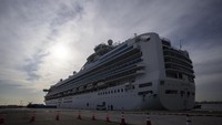 Kapal pesiar Diamond Princess ini masih akan dikarantina hingga 19 Februari mendatang.