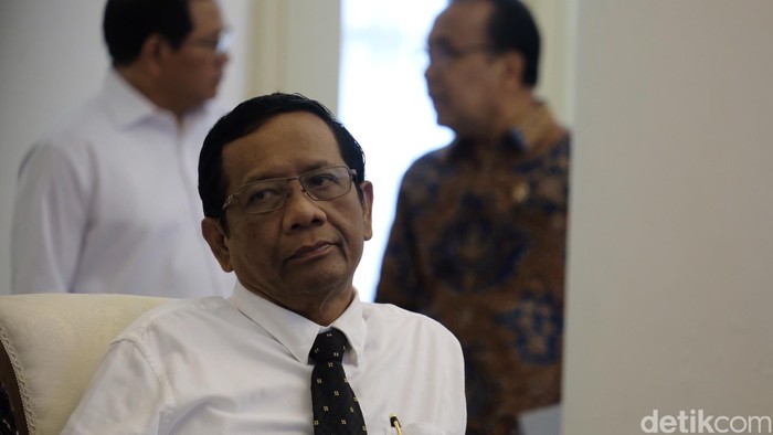 Menko Polhukam Mahfud Md (Andhika Prasetia/detikcom)