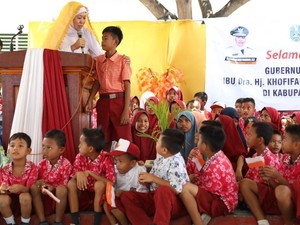 Gubernur Khofifah Resmikan Gedung SDN di Sulteng Pascatsunami Donggala