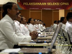 Melihat Pelaksanaan Tes CPNS di Kota Bandung