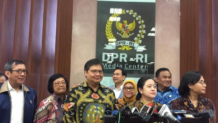 RUU Cipta Kerja Sampai di DPR