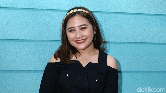Prilly Latuconsina saat ditemui di kawasan Jakarta Pusat.