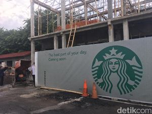 Tak Punya IMB, Pembangunan Kedai Starbucks di Semarang Disegel