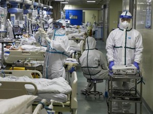 242 Pasien Corona Tewas Sehari, Pabrik iPhone dan Mobil pun Bikin Masker