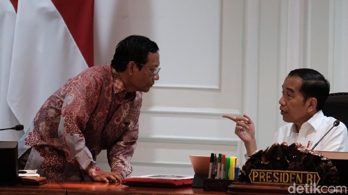 Menko Polhukam Mahfud Md (Andhika Prasetia/detikcom)