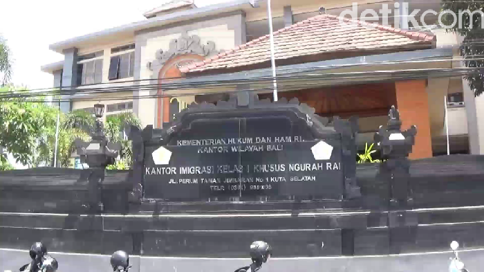 Angga Riza-detikcom/ Kantor Imigrasi Ngurah Rai Bali