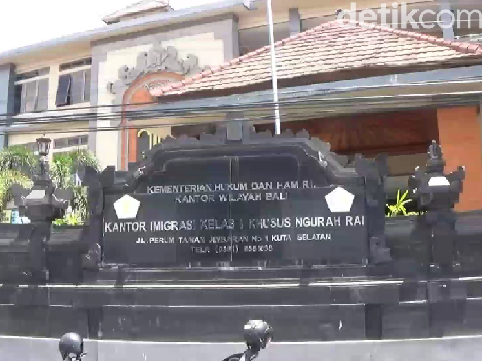 Angga Riza-detikcom/ Kantor Imigrasi Ngurah Rai Bali